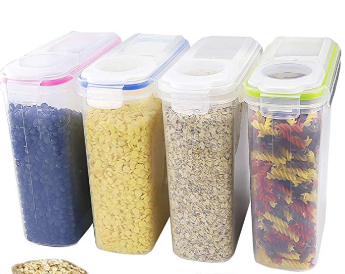 Plastic Food Storage Containers With Lids 