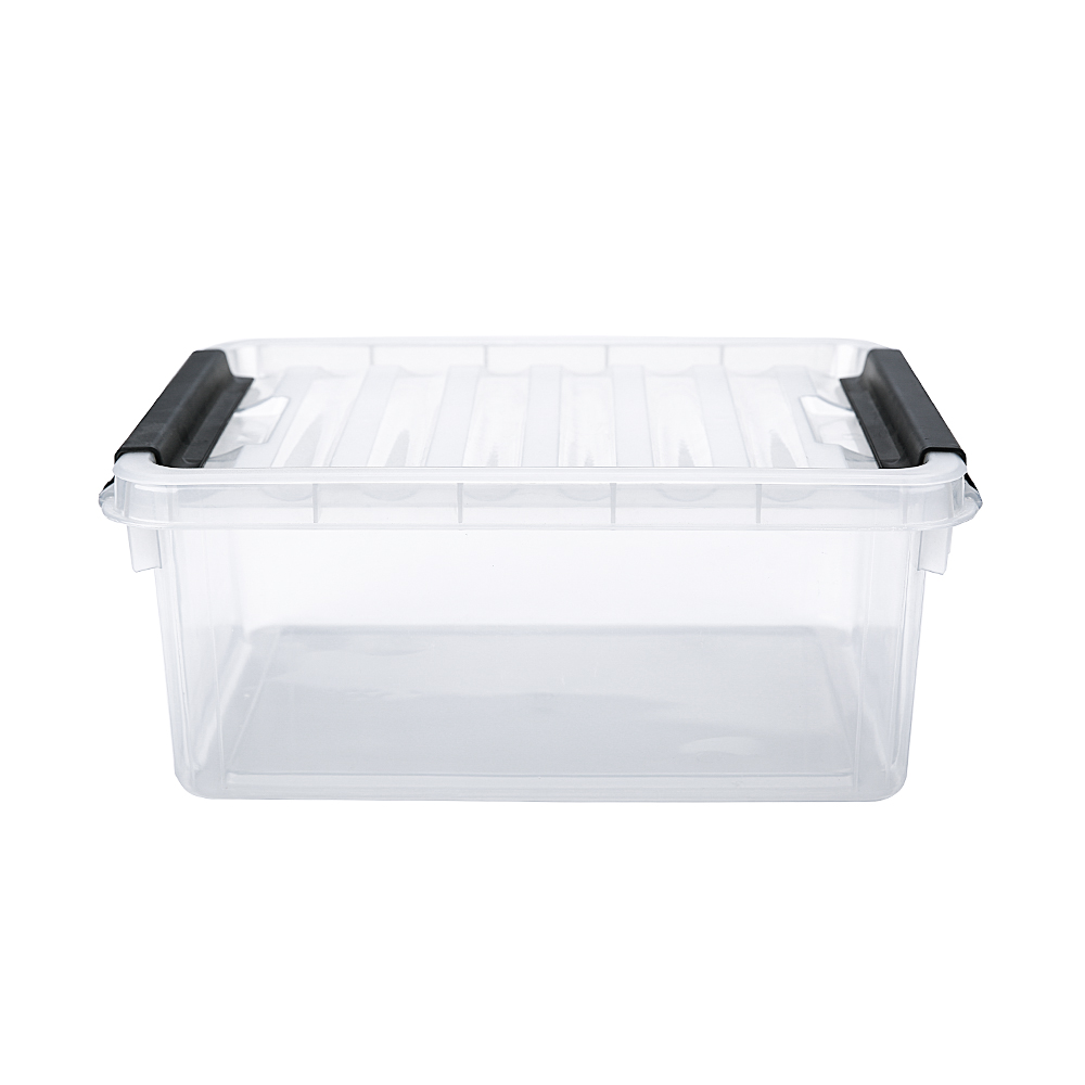 White transparent plastic storage bins | Storage Bins Wholesale